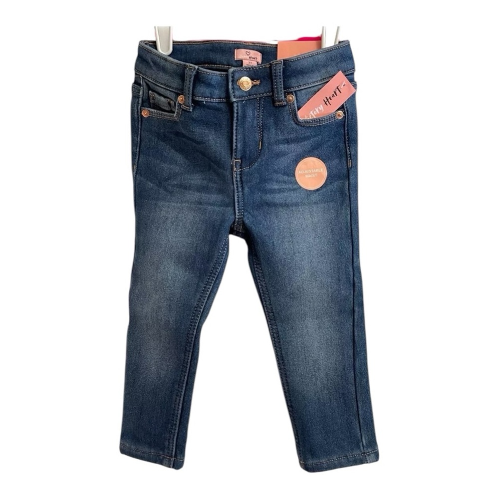 Victory Heart Girls Toddler Denim Skinny Jeans Size 3T